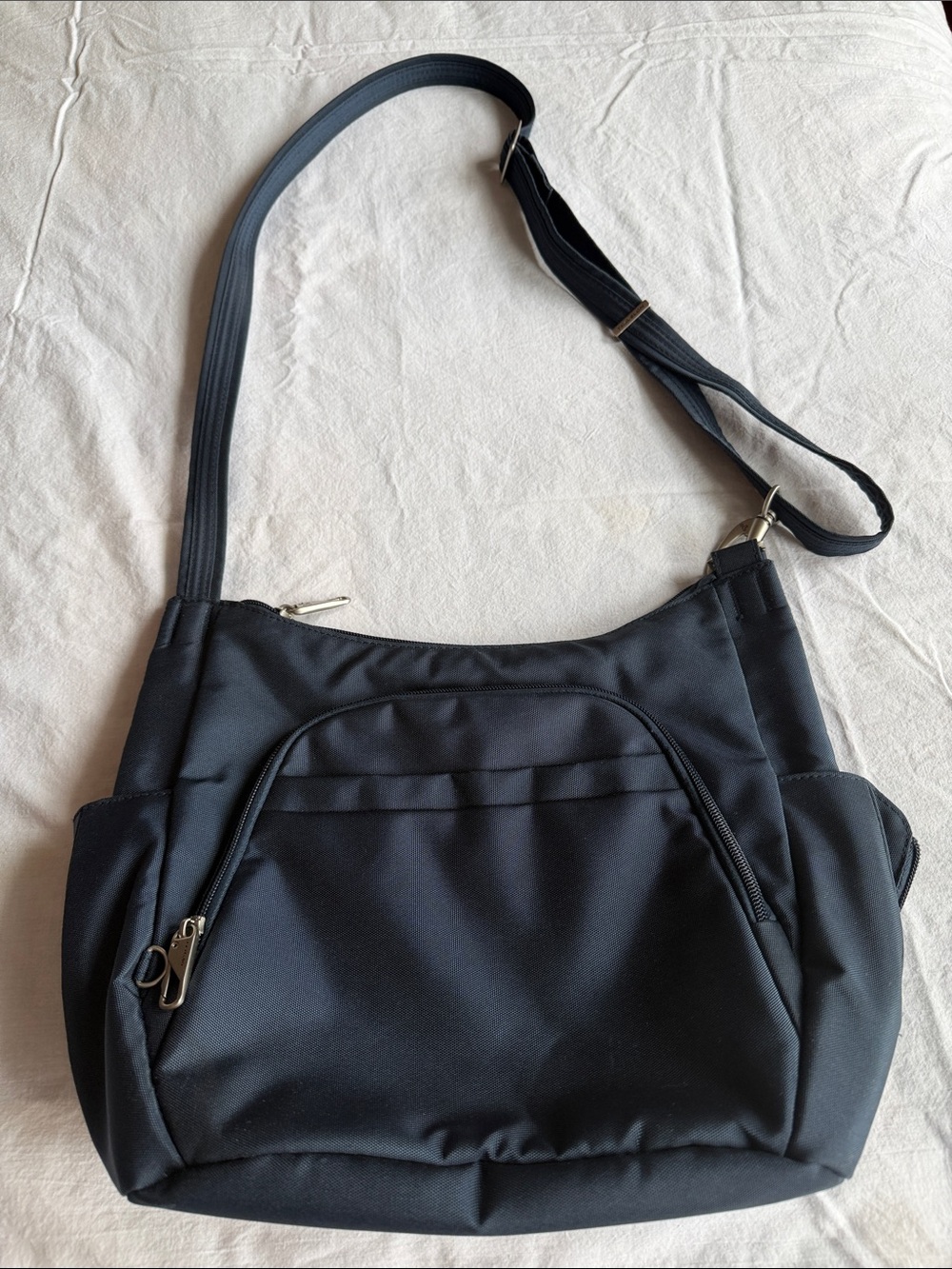 Navy blue Travelon Crossbody Shoulder Bag